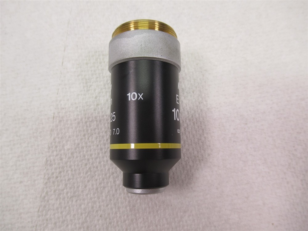 Nikon E Plan 10x 0.25 Microscope Objective Lens Eclipse Series E200