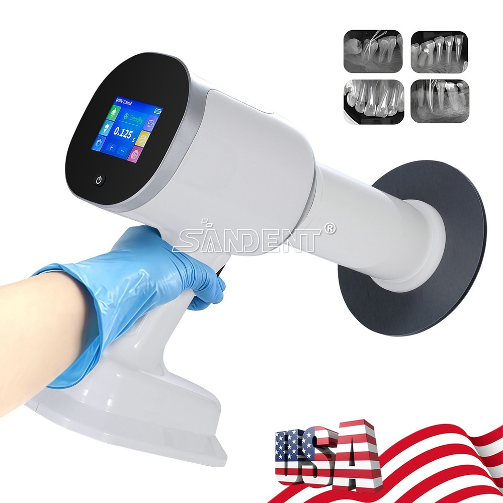 Dental Scatter Shield Protective Ring + Portable Handheld X-ray Machine Kit