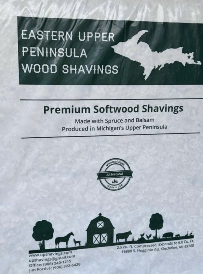 Wood Shavings 6.0 Cu Ft Animal Bedding