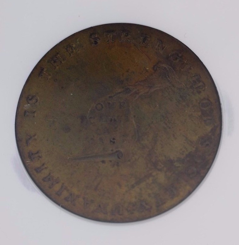1792 Plain Edge Token Kentucky NGC MS 62 BN *