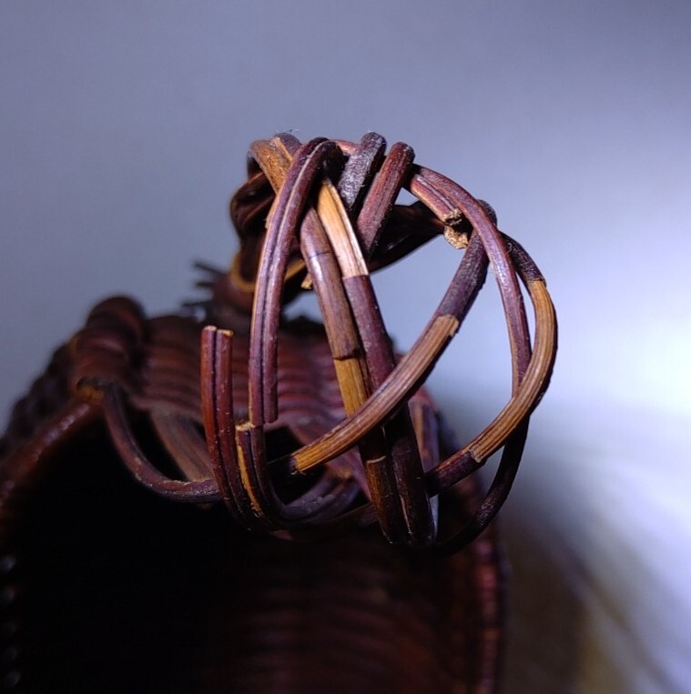 Chicken & Rooster Wicker Crafting Baskets