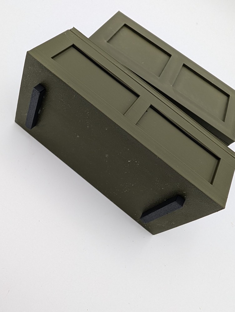 3D Printed Ammo Boxes / Footlocker style - 9mm - 36 Rounds - Stackable