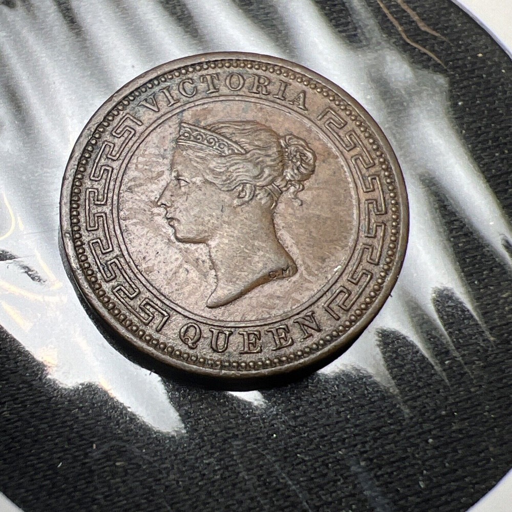 1898 Ceylon 1/2 Cent X2110