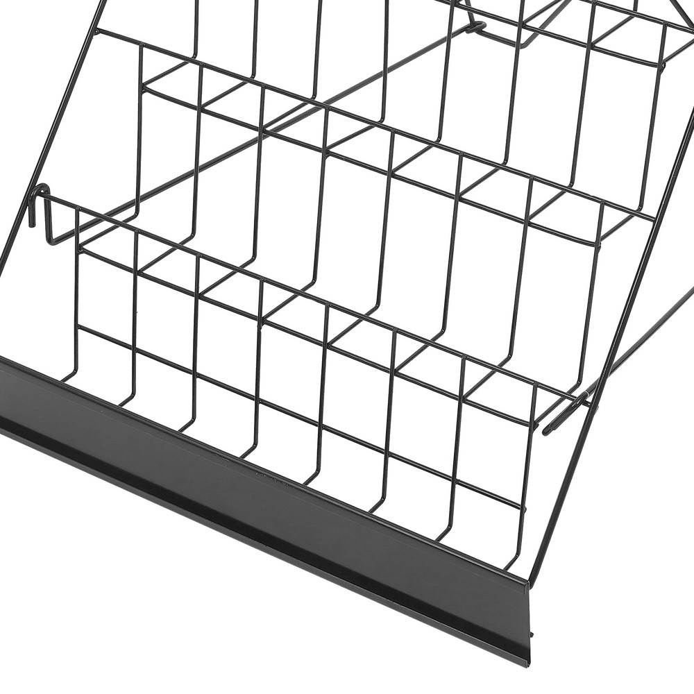Black/White Wire Countertop Rack Book Display Rack Comic Book Display Rack