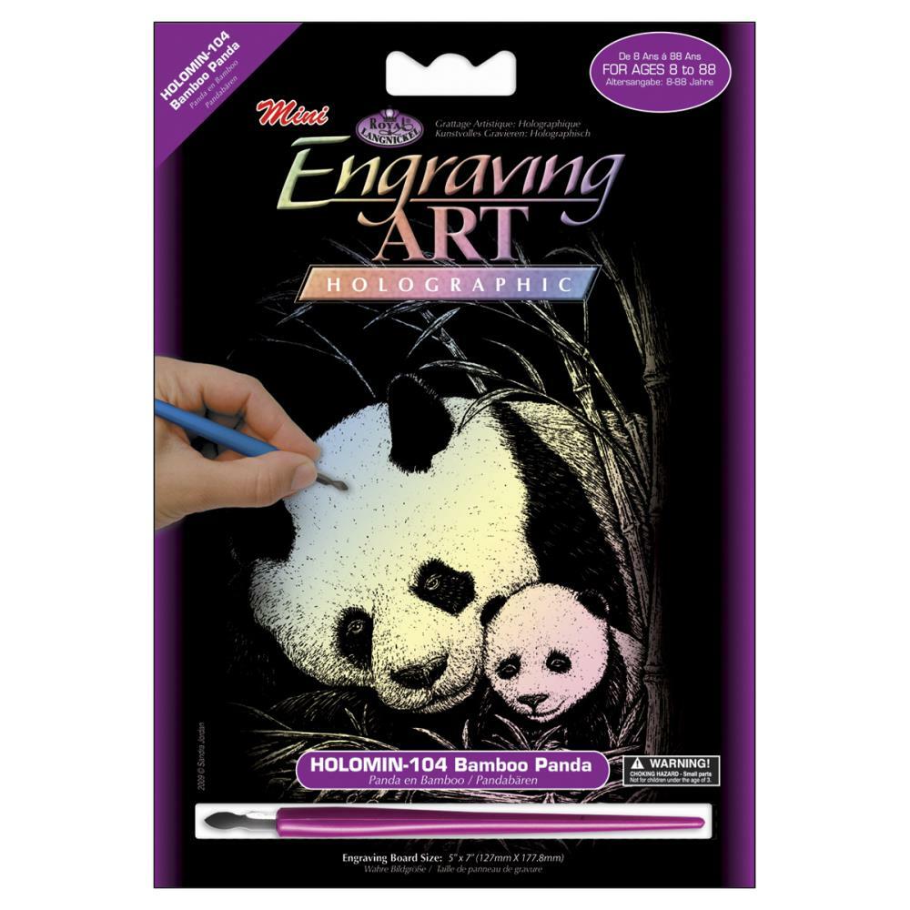 Bamboo Panda Mini Holographic Engraving Kit