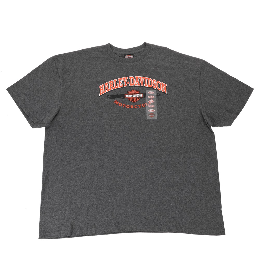 Grey Harley Davidson Graphic Tee