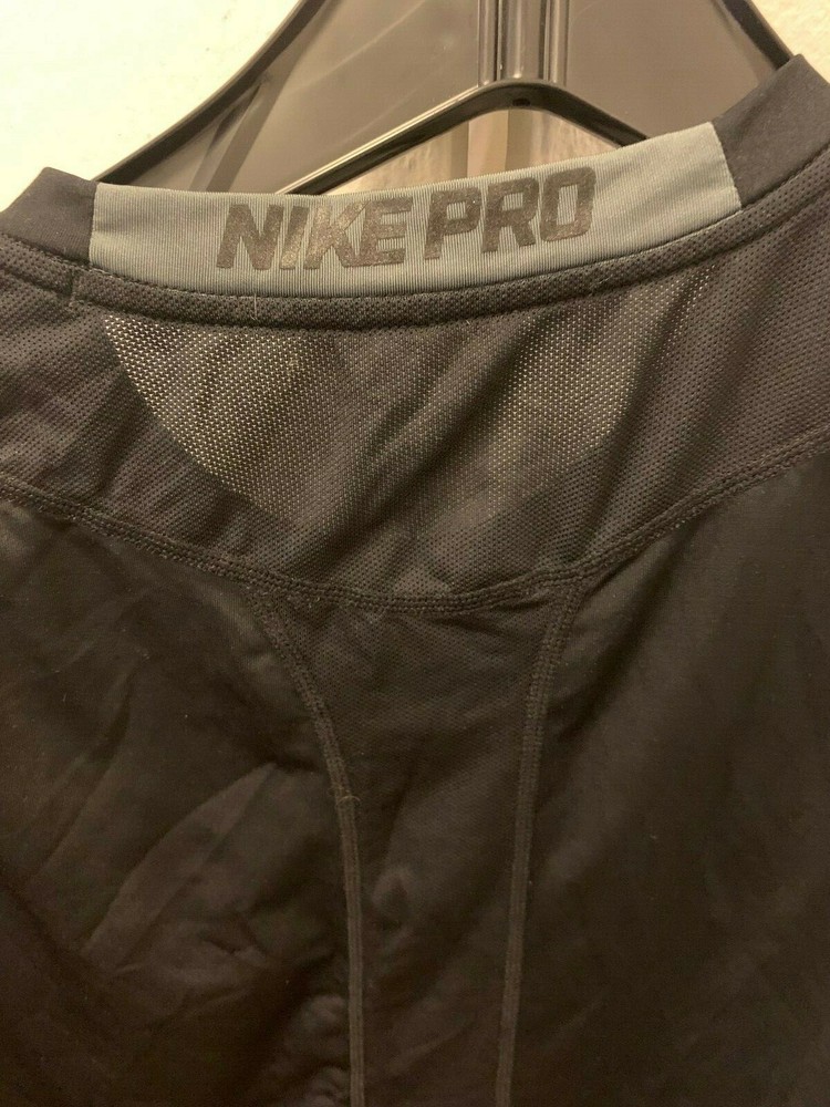 Nike Dri Fit  Pro Fitted Sleeveless Shirt-Medium Black