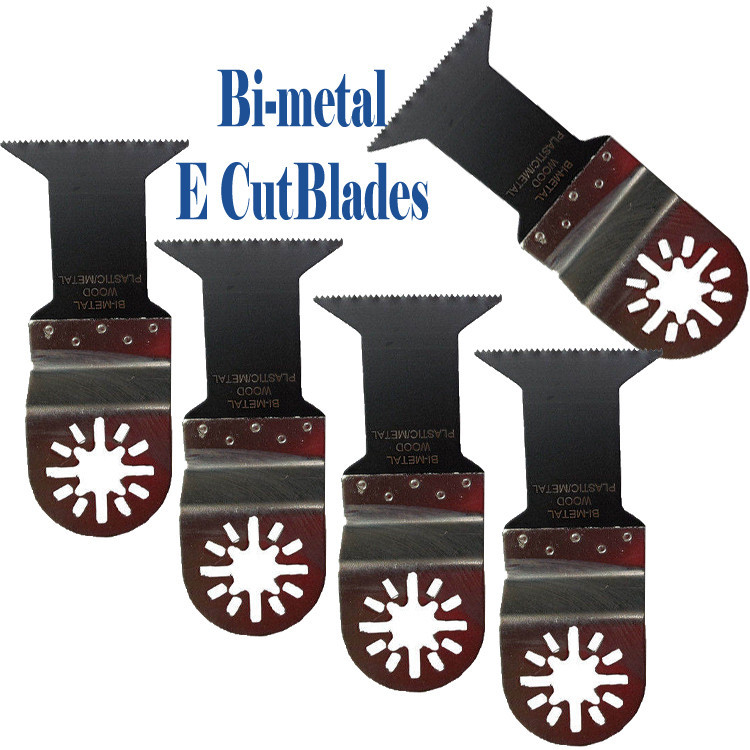 5 E-Cut Oscillating Multi Tool Saw Blade For Fein Multimaster Dremel Milwaukee