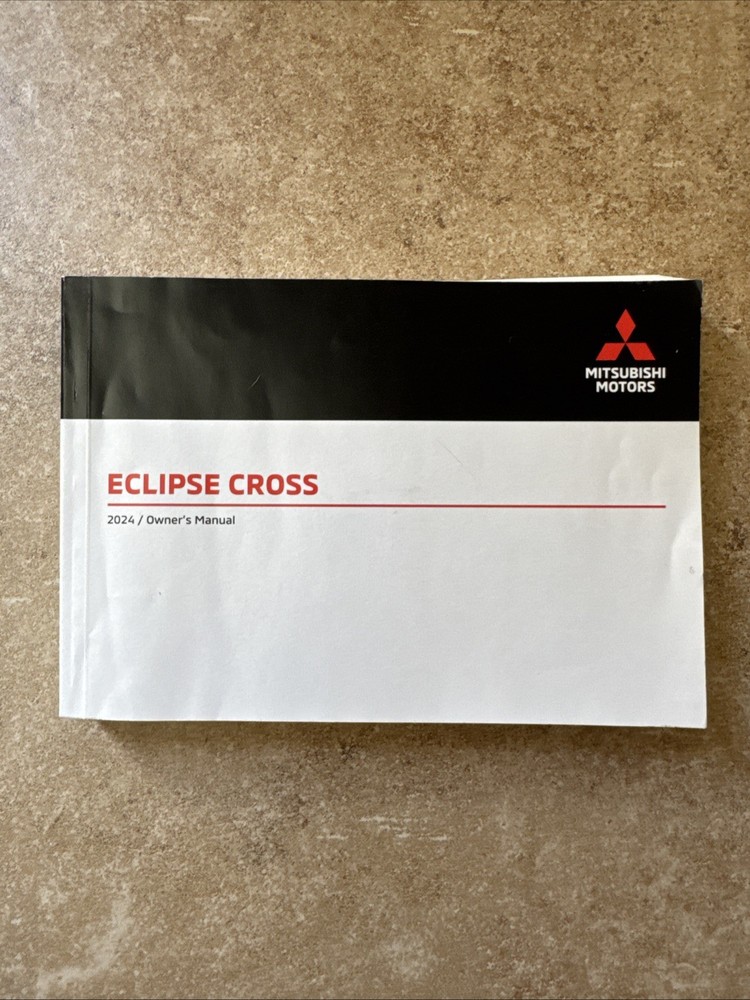 2024 Mitsubishi Eclipse Cross Owners Manual
