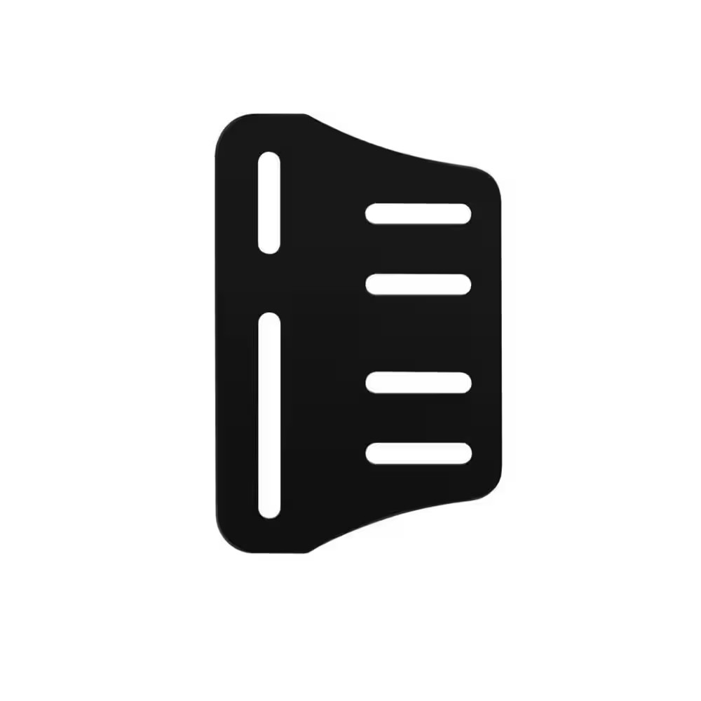 2-Piece Bed Frame Brackets Adapter with Hardware for Headboard Extra Heavy Duty