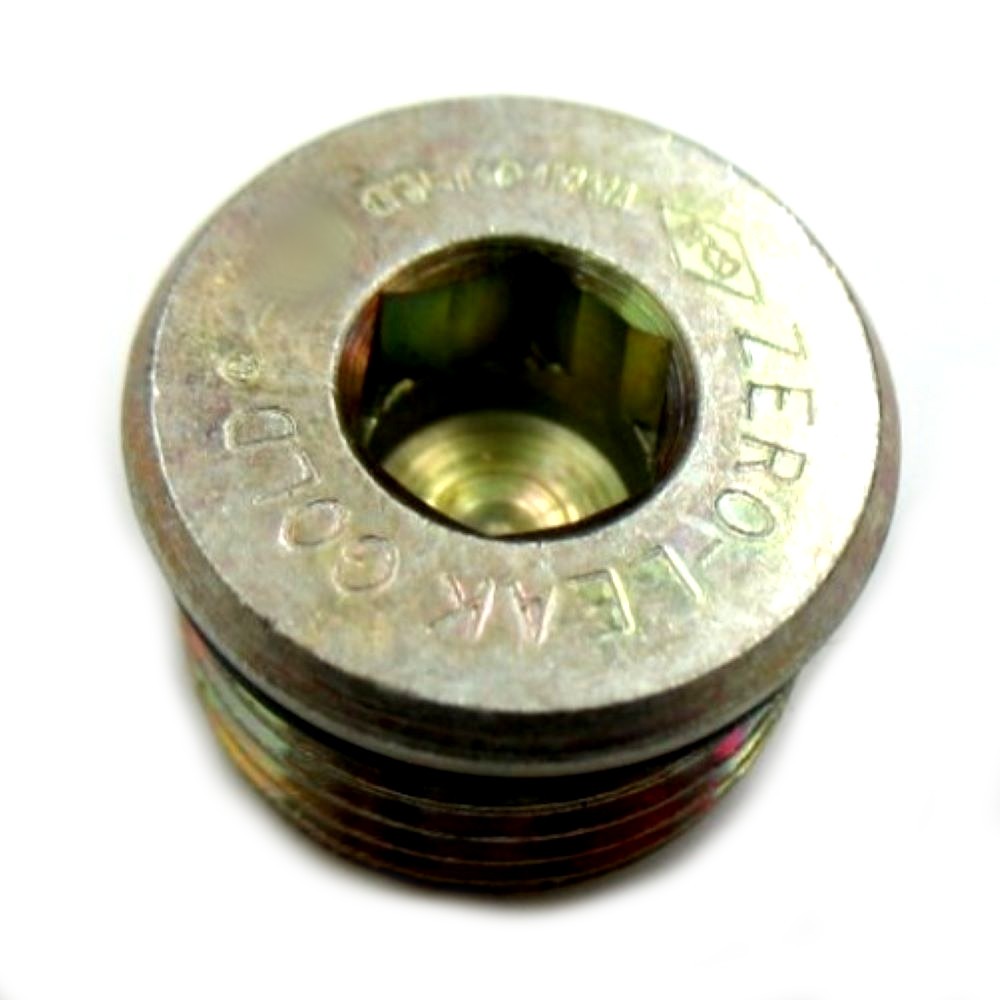 AF 22S-S08 - #8 Zero Leak Plug(ORB Thread) (3/4''-16 Threads)