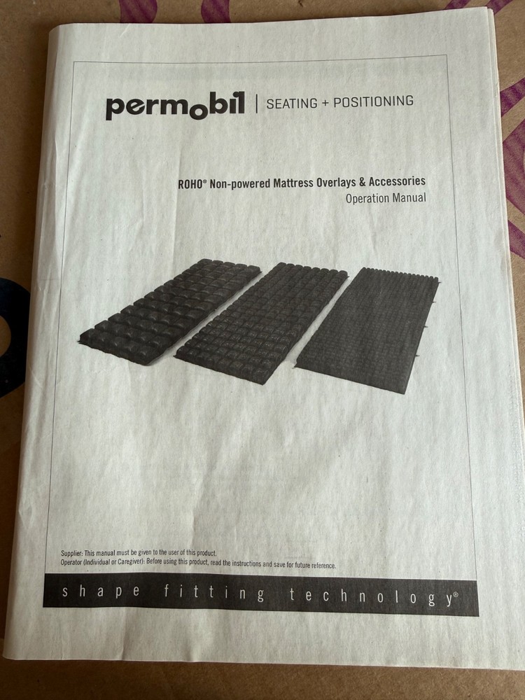 ROHO Prodigy System Mattress Overlay, Pressure Release