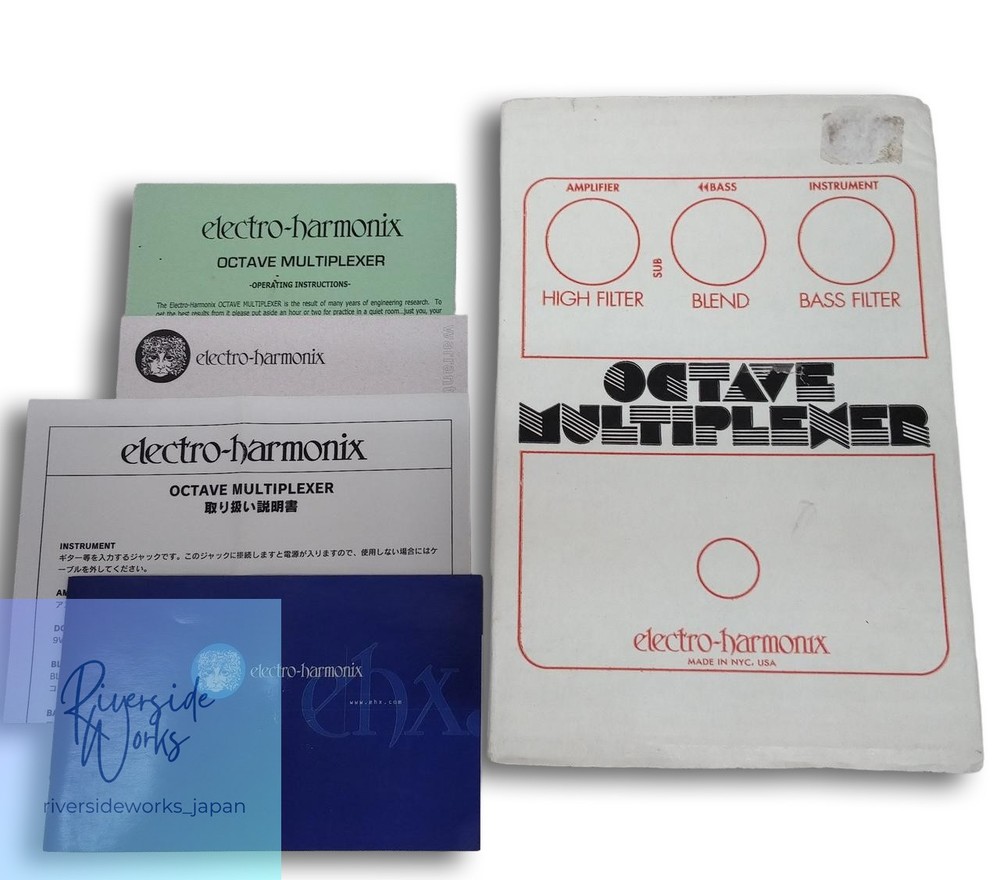 Electro-Harmonix Octave Multiplexer Effect Pedal Used JP