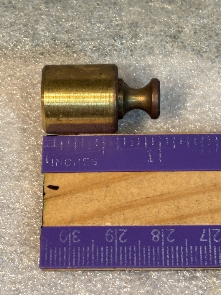 1 oz. AP - Paris Replacement Brass Scale Weight Vintage