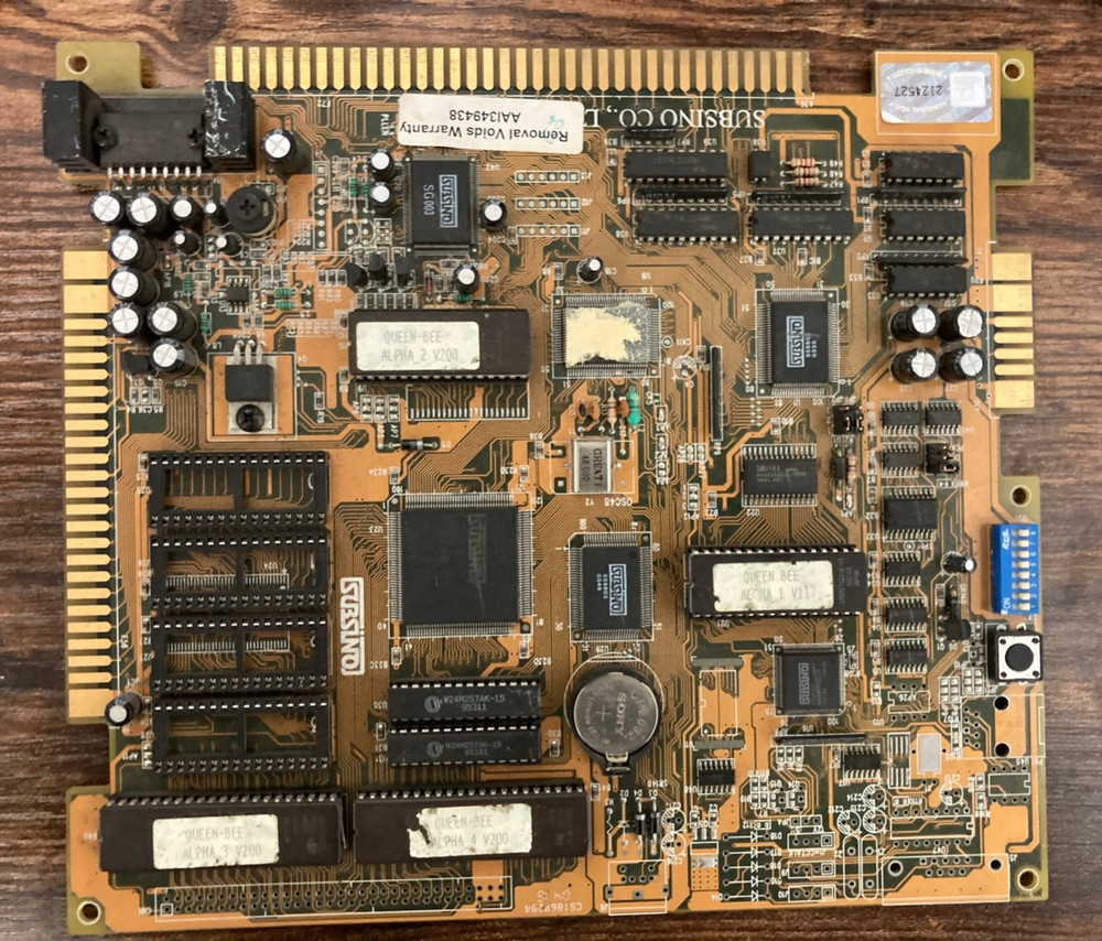 Queen Bee 8 liner PCB