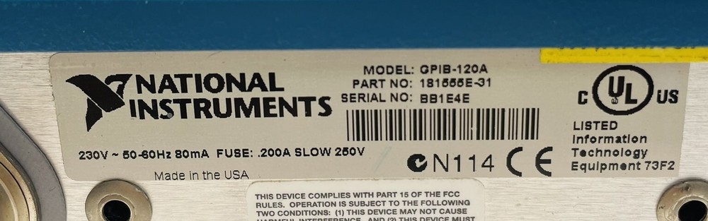 National Instruments GPIB-120A Bus Expander/Isolator