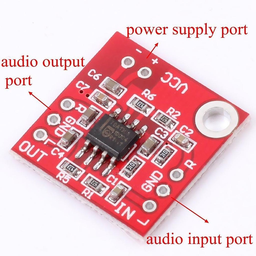 1PC TDA1308 MIC Microphone / Headphone Stereo Amplifier