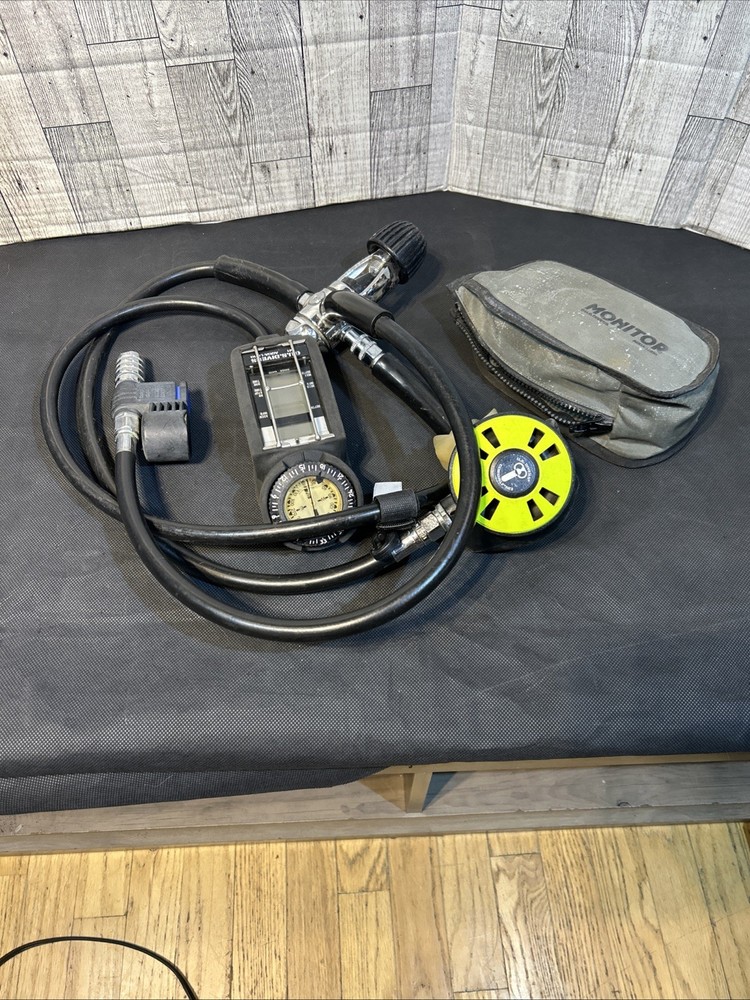 US Divers AquaLung Regular Set W/dive Comp*As Is-Not Tested*