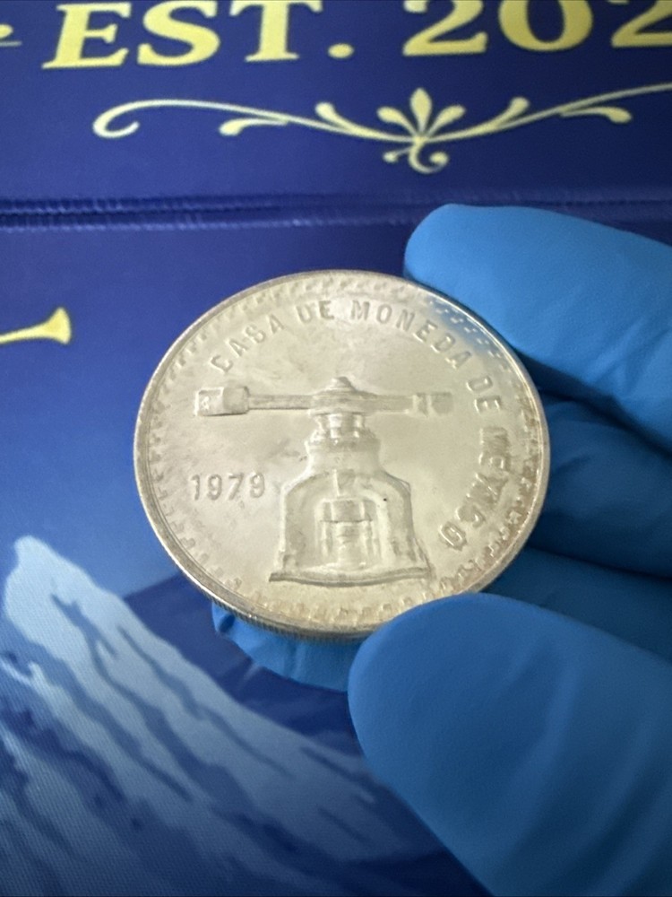1979 casa de moneda de mexico silver coin