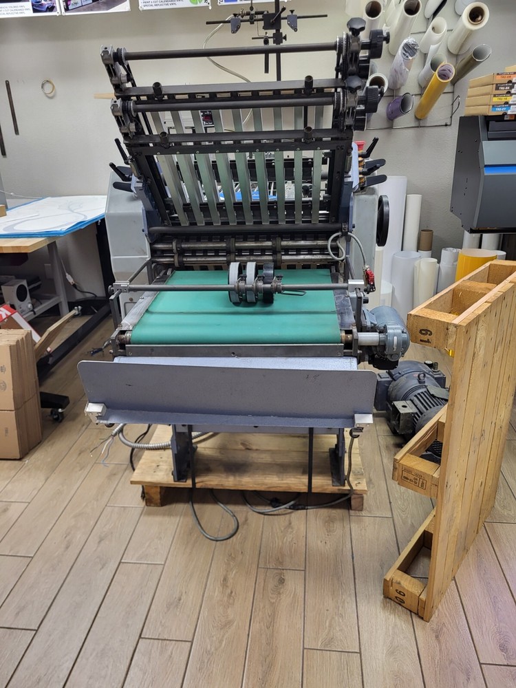 Heidelberg Stahl folder, Right Angle, Attachment For Score And Micro Perf.