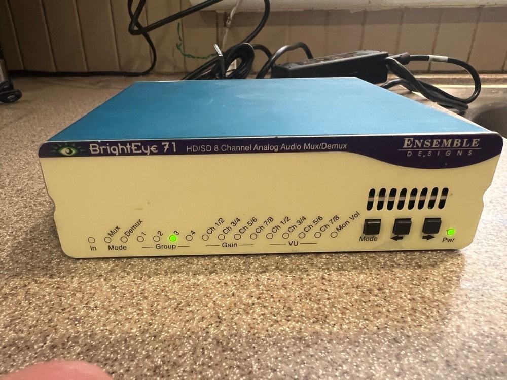 Ensemble Designs BrightEye 71 HD/SD 8 Channel Analog Audio Embedder/Disembedder