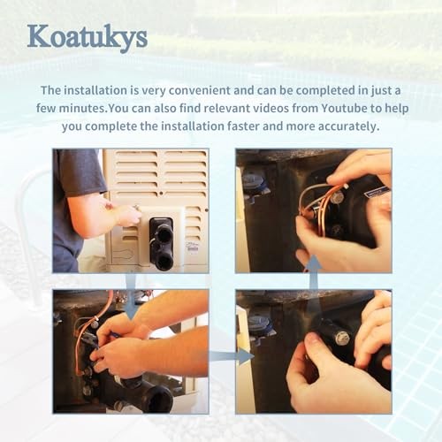 42001-0053S Thermistor Sensor Compatible with Pentair Sta-Rite MasterTemp Max