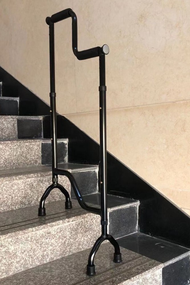 Stair assist cane