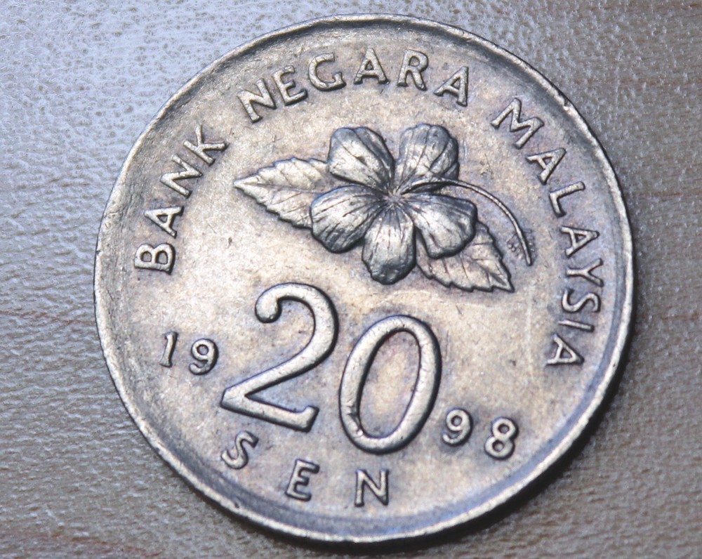 1998 Malaysia 20 Sen