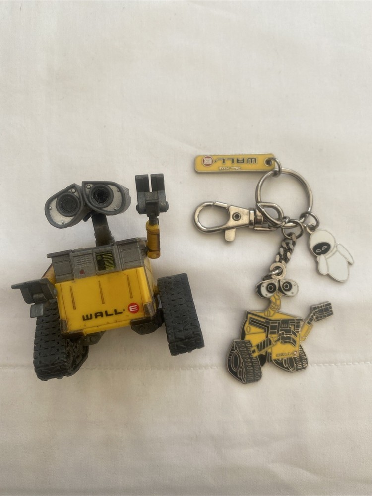 Wall E Wall-E Disney Pixar Character & Key Ring Evie Thinkway Keyring Disney