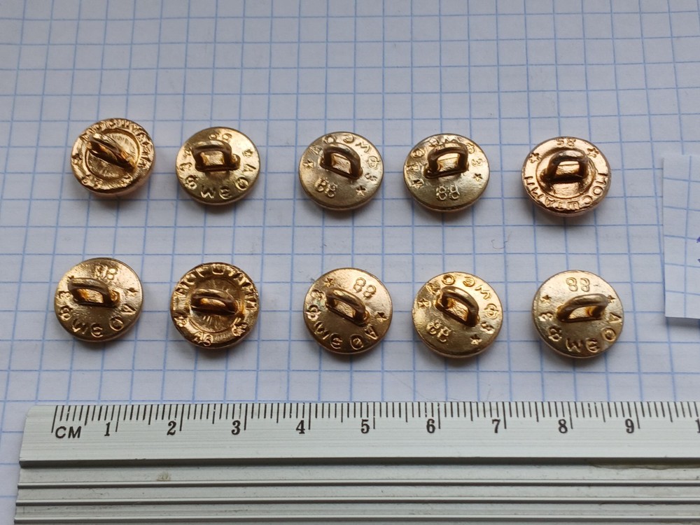 vintage soviet military buttons .ussr