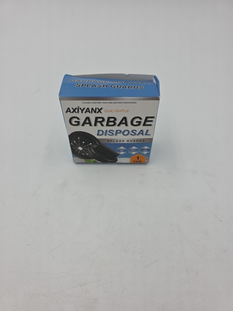 3 Inch Garbage Disposal Splash Guard with Garbage Disposal Cover for Sink, Rubbe