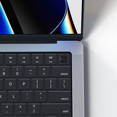 Premium Ultra Thin Keyboard Cover Protector, Smokey(Surround Touch ID)
