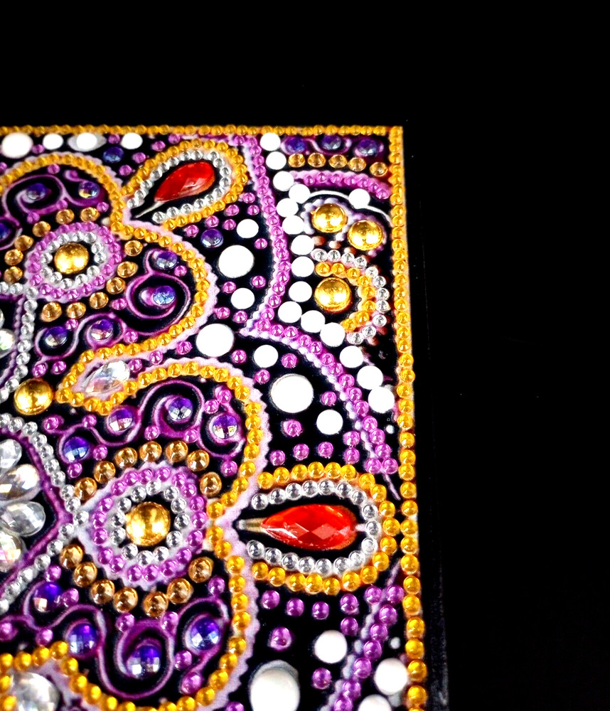COMPLETED DIAMOND ART Notebook/Journal with 50 Blank Pages