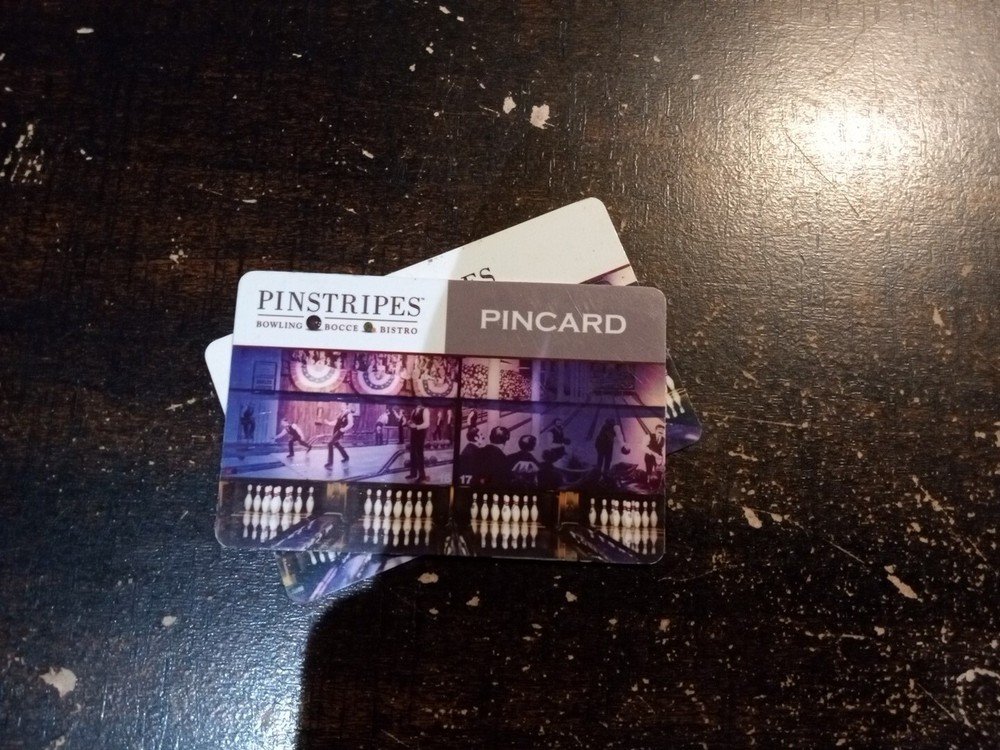 $100 Pinstripes Bowling Bocce Bistro Gift Card