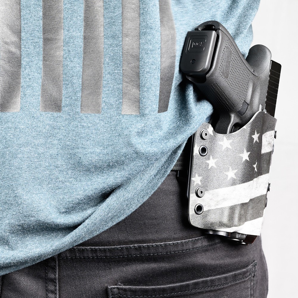 FN - OWB Gun Holster - Optic Ready - Matte Black