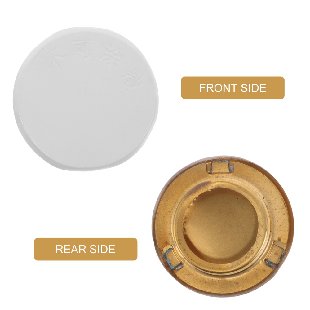 2pcs Fire Sprinkler Panel Cover Flat Plate for Fire Sprinkler Head Ceiling