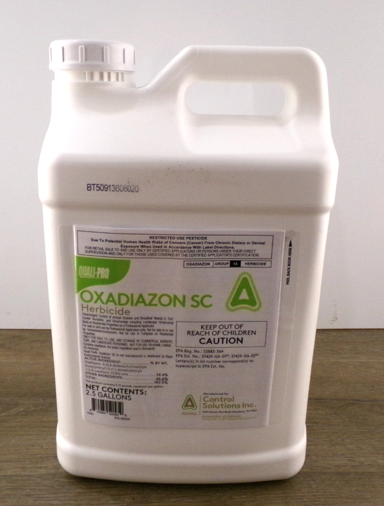 Oxadiazon SC Flowable Herbicide 2.5 Gallon S7