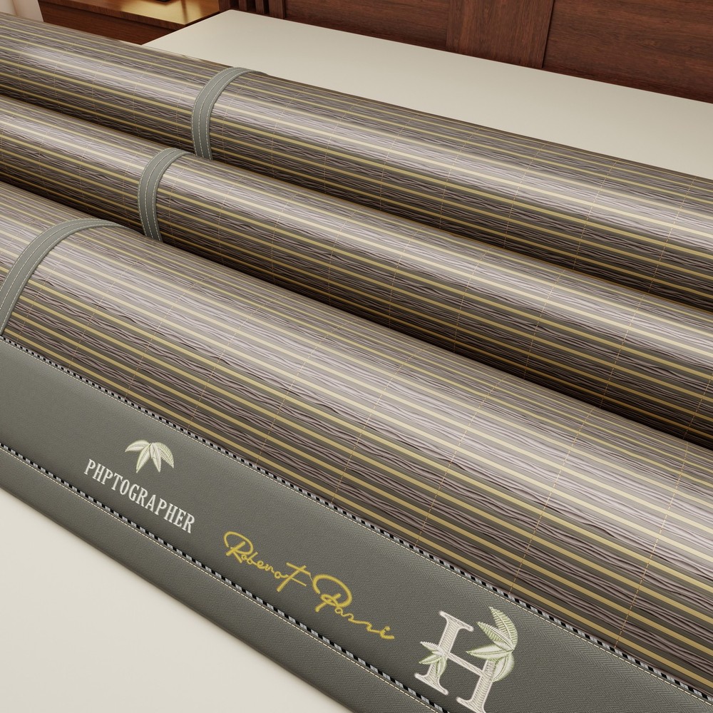 Bamboo Mat 2026 Summer Sleeping Mat Cooling Bed Mat Folding Multi Size 凉席 光滑竹席 棕