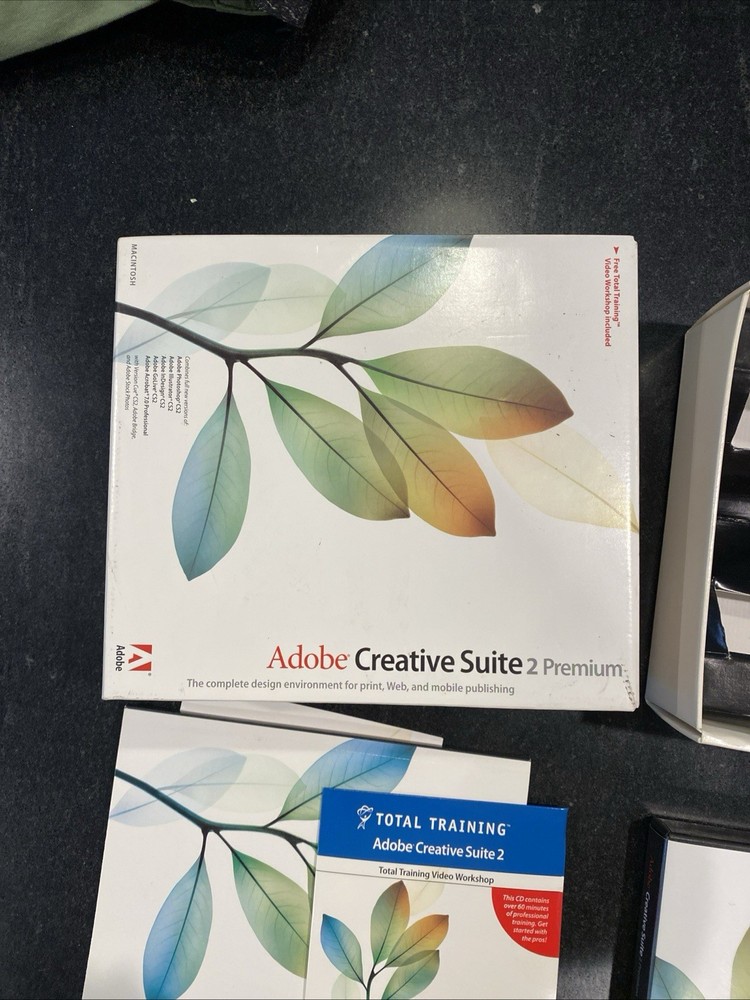 Adobe Creative Suite 2 Premium Education for Mac - Complete 6 Disc Set
