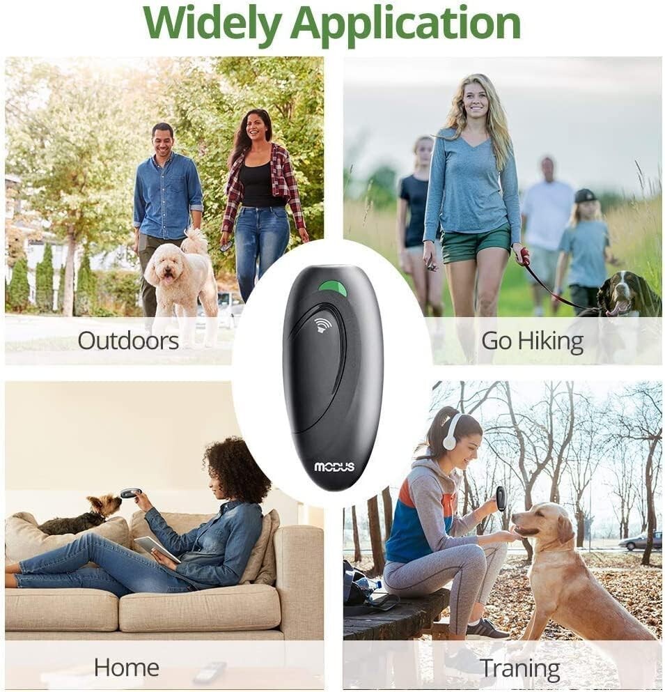 All-Size Compatible Ultrasonic Barking Control - Pet-Friendly Trainer Device