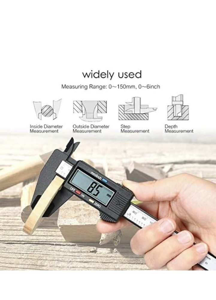 CARBON FIBER DIGITAL CALIPER