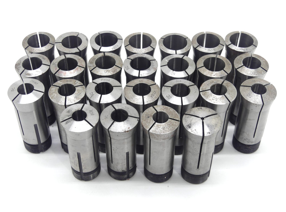 (Set of 25) Misc. Generic 5C Collets