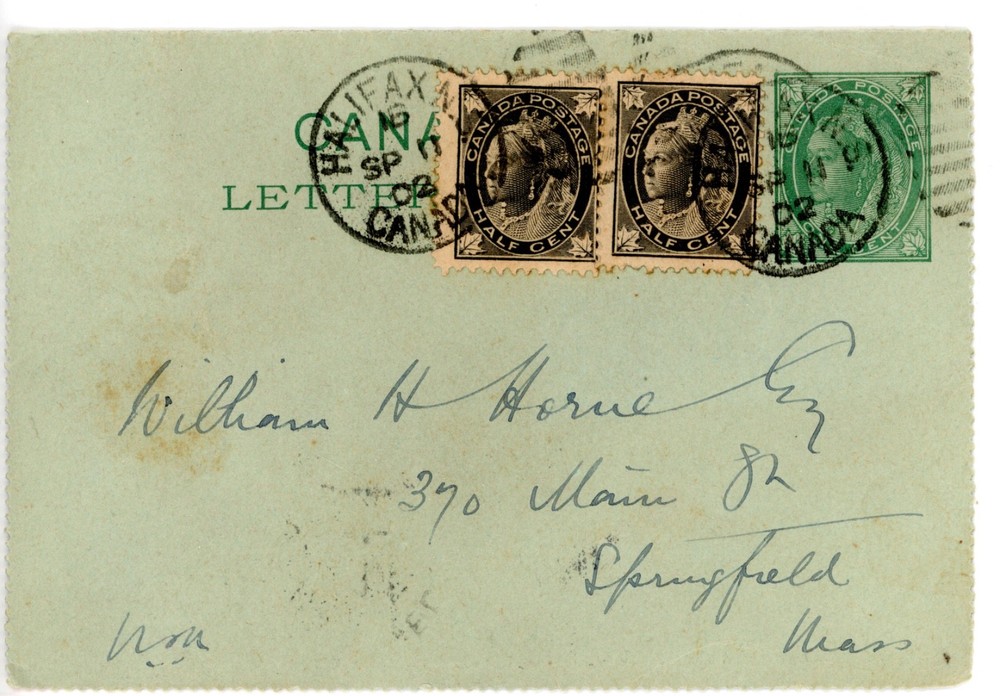 CANADA--Cover to U. S, sent in 1902