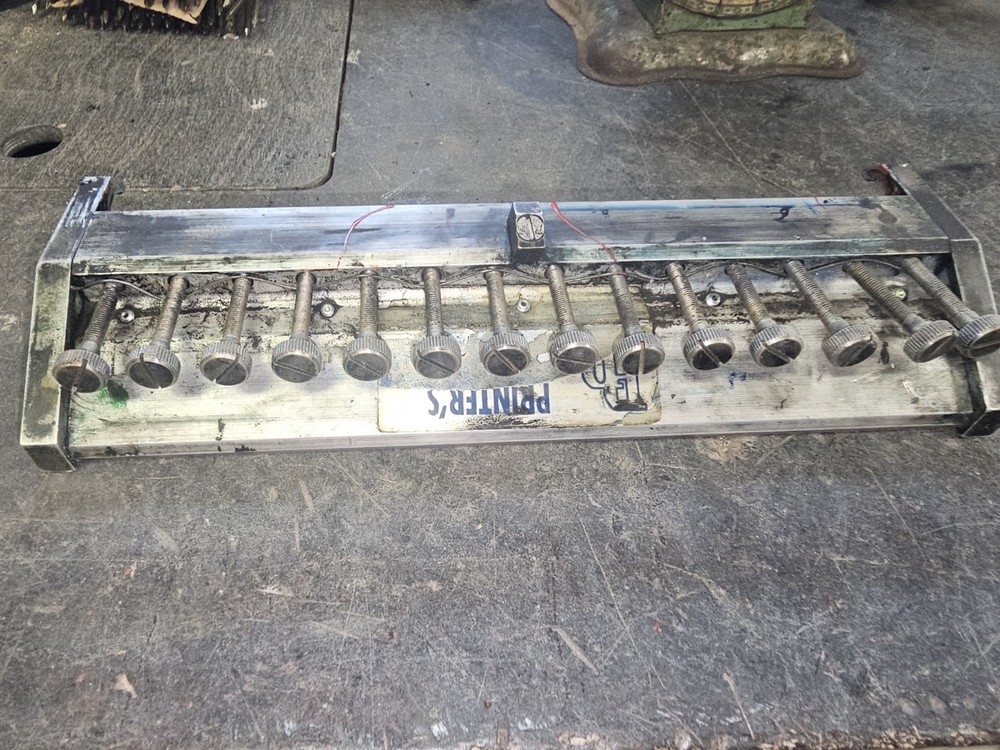 1250 Multilith Printer Press Ink Fountain