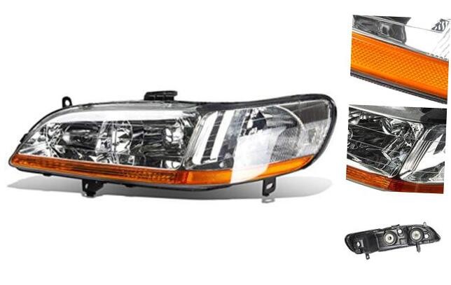 Driver Left Headlight Assembly Replacement for 1998-2002 Honda Accord