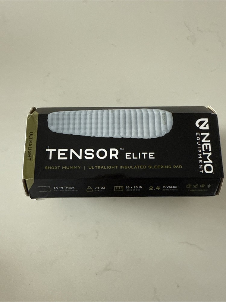 Nemo Tensor Elite Ultralight Sleeping Pad - Short Mummy