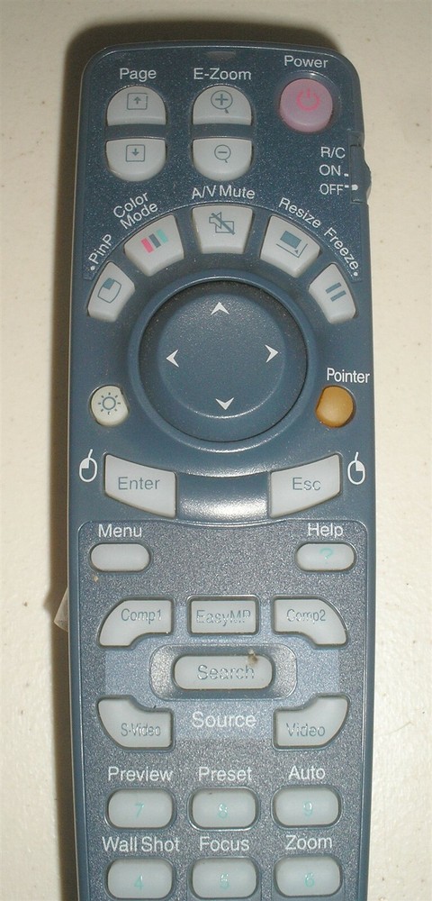 Epson 1283210 Projector Remote Control