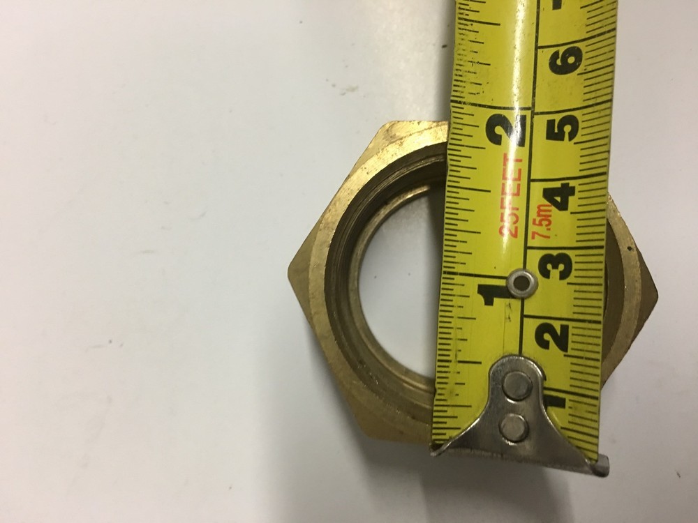 1" Tailpiece Length Meter Coupling Lead-Free