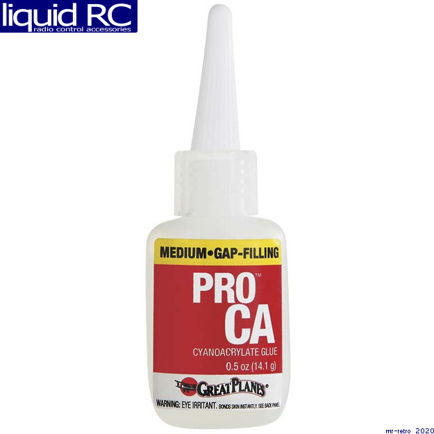 Great Planes MR6007 Great Planes Pro Ca+ Glue Medium 1/2 Oz