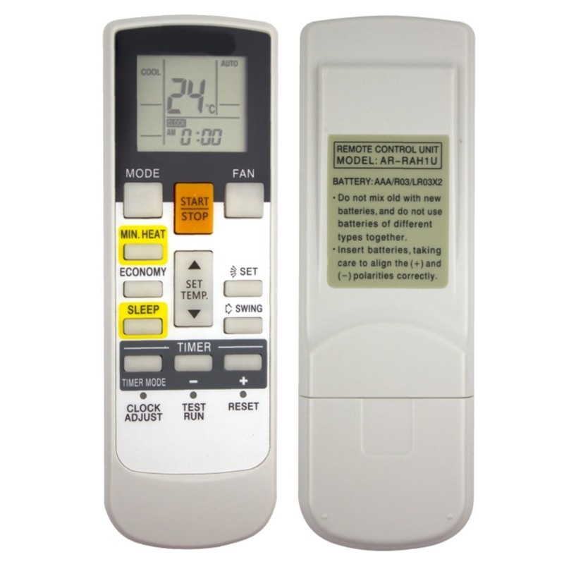 LCD Screen Air Conditioner Remote Control AR-RAH1U for AR-RAH1E AR-RAH2E